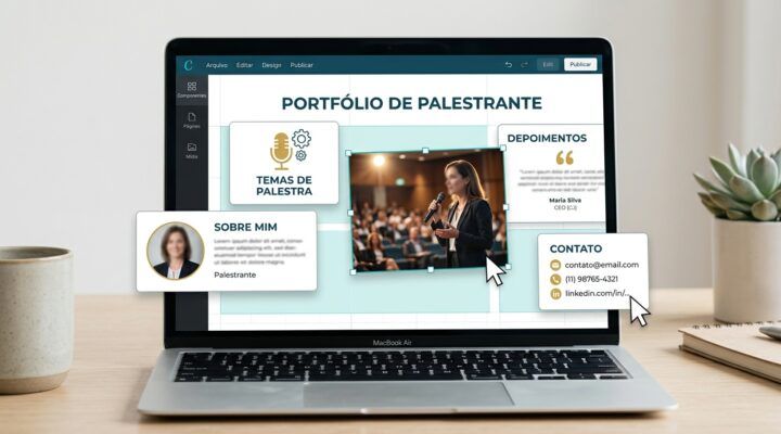 Como Criar um Portfólio de Palestrante